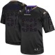 Men Nike Baltimore Ravens &52 Ray Lewis Elite New Lights Out Black NFL Jersey