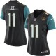 Women Nike Jacksonville Jaguars &11 Marqise Lee Elite Black Alternate NFL Jersey