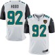 Men Nike Jacksonville Jaguars &92 Ziggy Hood Elite White NFL Jersey