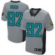 Men Nike Jacksonville Jaguars &92 Ziggy Hood Elite Grey Shadow NFL Jersey