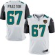 Men Nike Jacksonville Jaguars &67 Austin Pasztor Elite White NFL Jersey