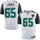 Men Nike Jacksonville Jaguars &65 Brandon Linder Elite White NFL Jersey