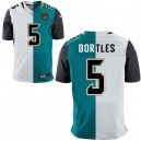Men Nike Jacksonville Jaguars &5 Blake Bortles Elite Team/Road Two Tone NFL Jersey