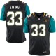 Men Nike Jacksonville Jaguars &33 Bradie Ewing Elite Black Alternate NFL Jersey