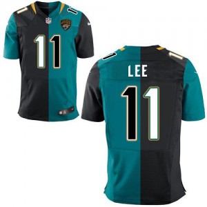 Hommes Nike Jacksonville Jaguars # 11 Marqise Lee élite Team/remplaçant deux tonnes NFL Maillot Magasin Hommes Nike Jacksonville Jaguars # 11 Marqise Lee élite Team/remplaçant deux tonnes NFL Maillot Magasin