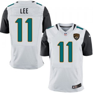 Hommes Nike Jacksonville Jaguars # 11 Marqise Lee Élite blanc NFL Maillot Magasin