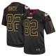 Men Nike Kansas City Chiefs &82 Dwayne Bowe Elite Lights Out Black NFL Jersey