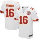 Men Nike Kansas City Chiefs &16 Len Dawson Elite White NFL Jersey