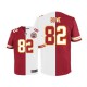 Men Nike Kansas City Chiefs &82 Dwayne Bowe Elite Team/Road Two Tone NFL Jersey