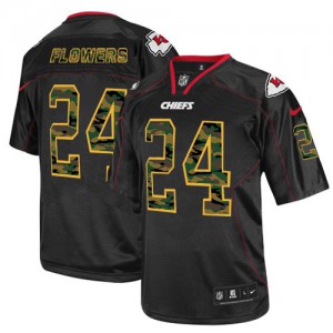 Hommes Nike Chiefs de Kansas City # 24 Brandon Flowers Élite noire Camo Fashion NFL Maillot Magasin Hommes Nike Chiefs de Kansas City # 24 Brandon Flowers Élite noire Camo Fashion NFL Maillot Magasin