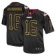 Men Nike Kansas City Chiefs &16 Len Dawson Elite Lights Out Black NFL Jersey