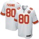 Youth Nike Kansas City Chiefs &80 Anthony Fasano Elite White NFL Jersey