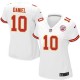 Women Nike Kansas City Chiefs &10 Chase Daniel Elite White NFL Jersey