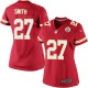 Women Nike Kansas City Chiefs &27 Sean Smith Elite Red Team Color NFL Jersey