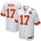 Youth Nike Kansas City Chiefs &17 Donnie Avery Elite White NFL Jersey