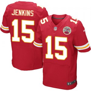 Hommes Nike Chiefs de Kansas City # 15 A.J. Jenkins élite rouge équipe NFL Maillot Magasin de couleur Hommes Nike Chiefs de Kansas City # 15 A.J. Jenkins élite rouge équipe NFL Maillot Magasin de couleur