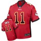 Men Nike Kansas City Chiefs &11 Alex Smith Elite Red Drift Fashion NFL Jersey