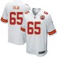 Youth Nike Kansas City Chiefs &65 Ryan Lilja Elite White NFL Jersey