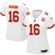 Women Nike Kansas City Chiefs &16 Len Dawson Elite White NFL Jersey
