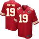 Youth Nike Kansas City Chiefs &19 Joe Montana Elite Red Team Color NFL Jersey