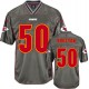 Youth Nike Kansas City Chiefs &50 Justin Houston Elite Grey Vapor NFL Jersey