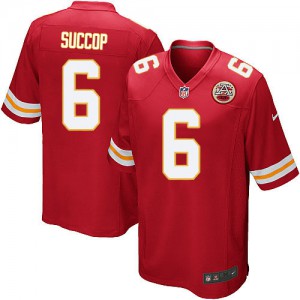 Couleur NFL maillot de l'équipe jeunesse Nike Chiefs de Kansas City # 6 Ryan Succop Élite rouge Couleur NFL maillot de l'équipe jeunesse Nike Chiefs de Kansas City # 6 Ryan Succop Élite rouge