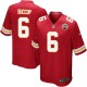 Youth Nike Kansas City Chiefs &6 Ryan Succop Elite Red Team Color NFL Jersey
