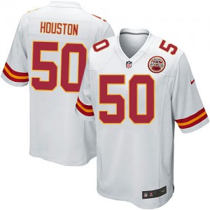 Jeunesse Nike Chiefs de Kansas City # 50 Justin Houston Élite blanc NFL Maillot Magasin