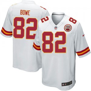 Jeunesse Nike Chiefs de Kansas City # 82 Dwayne Bowe Élite blanc NFL Maillot Magasin