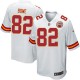 Youth Nike Kansas City Chiefs &82 Dwayne Bowe Elite White NFL Jersey