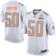 Men Nike Kansas City Chiefs &50 Justin Houston Elite White 2014 Pro Bowl NFL Jersey