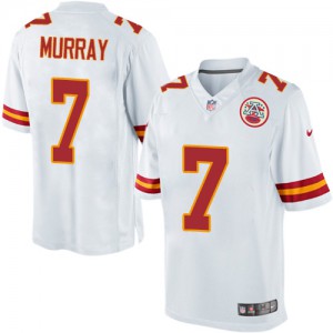 Jeunesse Nike Chiefs de Kansas City # 7 Aaron Murray Élite blanc NFL Maillot Magasin