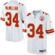 Youth Nike Kansas City Chiefs &34 Jerron McMillian Elite White NFL Jersey