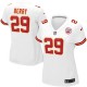 Women Nike Kansas City Chiefs &29 Eric Berry Elite White NFL Jersey