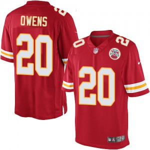 Jeunesse Nike Chiefs de Kansas City # 20 Chris Owens élite rouge équipe NFL Maillot Magasin de couleur Jeunesse Nike Chiefs de Kansas City # 20 Chris Owens élite rouge équipe NFL Maillot Magasin de couleur