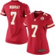 Women Nike Kansas City Chiefs &7 Aaron Murray Elite Red Team Color NFL Jersey