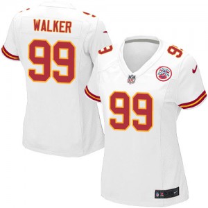 Femmes Nike Chiefs de Kansas City # 99 Vance Walker Élite blanc NFL Maillot Magasin