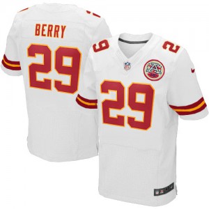 Hommes Nike Chiefs de Kansas City # 29 Eric Berry Élite blanc NFL Maillot Magasin
