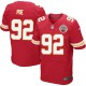 Men Nike Kansas City Chiefs &92 Dontari Poe Elite Red Team Color NFL Jersey