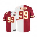 Men Nike Kansas City Chiefs &99 Vance Walker Elite Team/Road Two Tone NFL Jersey