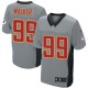 Men Nike Kansas City Chiefs &99 Vance Walker Elite Grey Shadow NFL Jersey