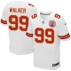Men Nike Kansas City Chiefs &99 Vance Walker Elite White NFL Jersey