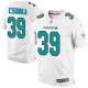 Hommes Nike Dolphins de Miami # 39 Larry Csonka Élite blanc NFL Maillot Magasin