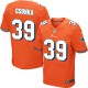 Hommes Nike Dolphins de Miami # 39 Larry Csonka Élite Orange alternent NFL Maillot Magasin