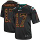 Hommes Nike Dolphins de Miami # 17 Ryan Tannehill Élite noire Camo Fashion NFL Maillot Magasin