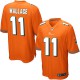 Youth Nike Miami Dolphins &11 Mike Wallace Elite Orange Alternate NFL Jersey