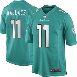 Dolphins de Miami de Nike jeunesse # 11 Mike Wallace Élite Aqua vert couleur de l'équipe NFL Maillot Magasin Dolphins de Miami de Nike jeunesse # 11 Mike Wallace Élite Aqua vert couleur de l'équipe NFL Maillot Magasin