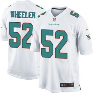 Dolphins de Miami de Nike jeunesse # 52 Philip Wheeler Élite blanc NFL Maillot Magasin