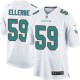Youth Nike Miami Dolphins &59 Dannell Ellerbe Elite White NFL Jersey