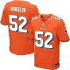 Men Nike Miami Dolphins &52 Philip Wheeler Elite Orange Alternate NFL Jersey